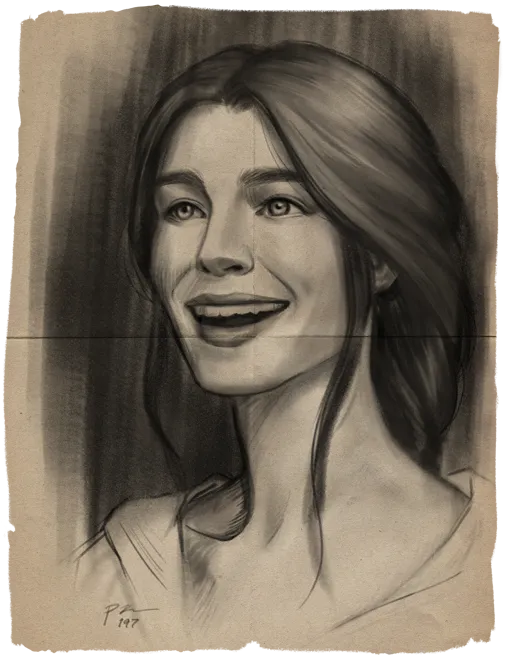The drawing of Lusira recovered from Sylas' safe
