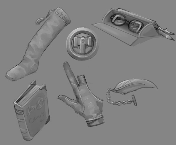 Aureya's gifts to the crew (by Jessica Dru)