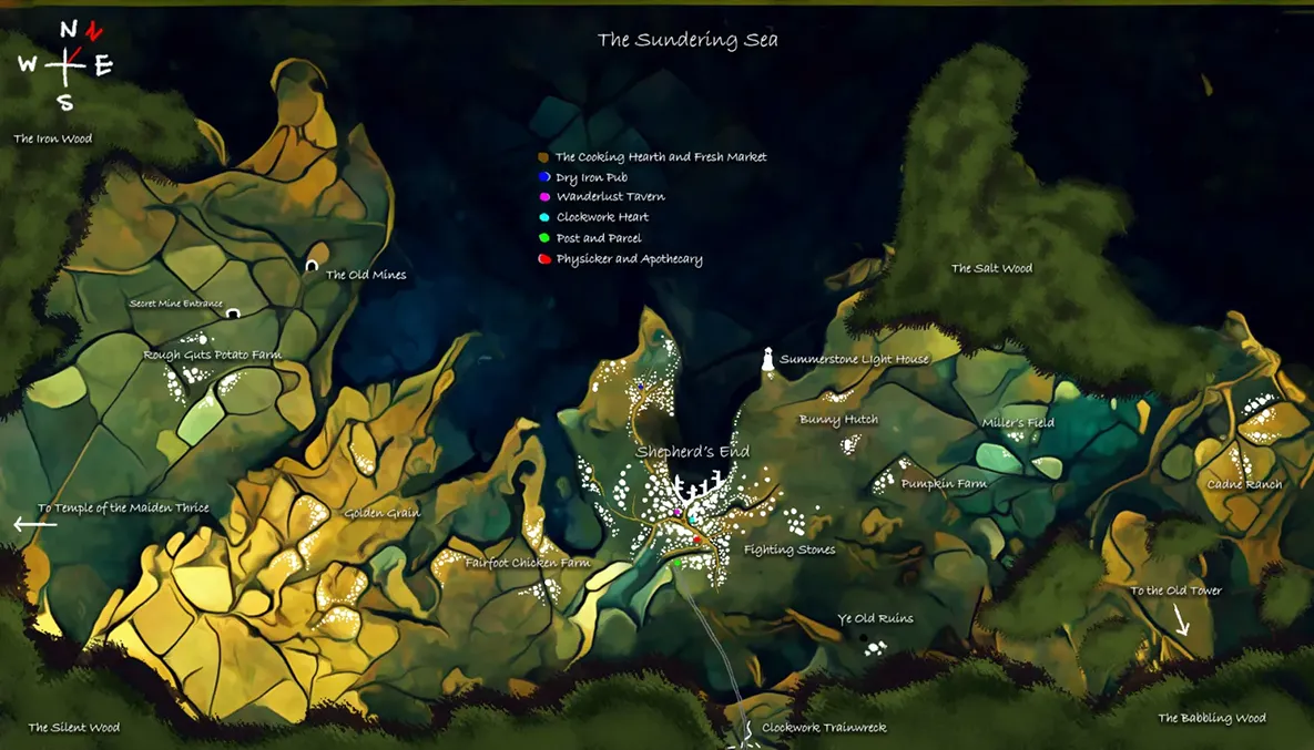 Shepherd's End and surrounds (by Chris Wong)